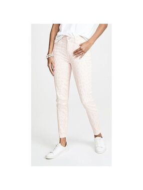 CURRENT/ELLIOTT | the Stiletto skinny in Dusty Peach leopard